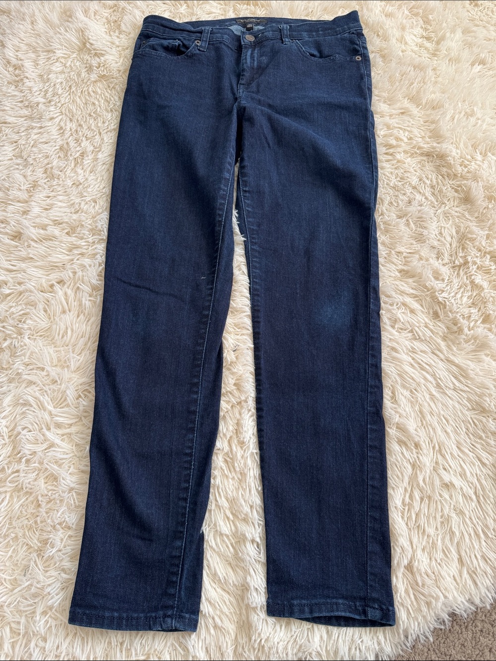 Banana Republic Dark Indigo Straight-Leg Jeans